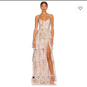 NWT V. Chapman Caterina Dress in Pink Rose